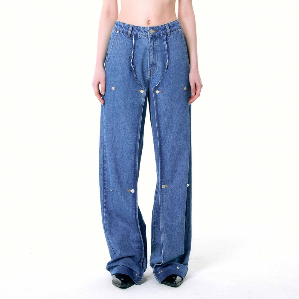 Nuth Button Jeans